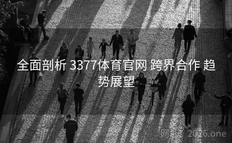 全面剖析 3377体育官网 跨界合作 趋势展望