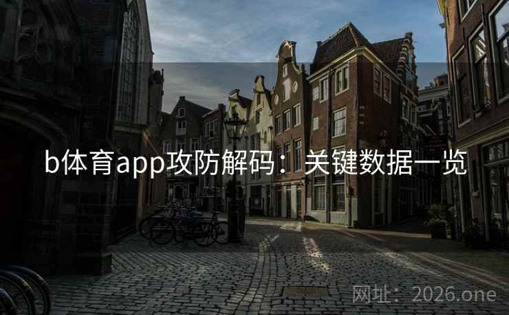b体育app攻防解码：关键数据一览