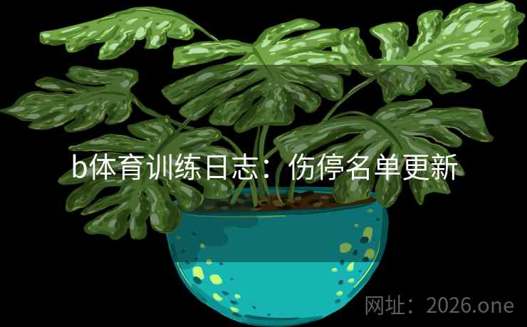 b体育训练日志：伤停名单更新