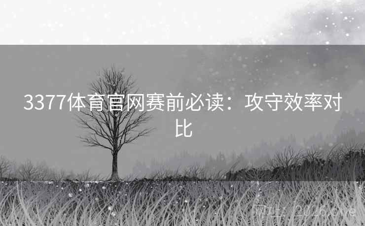3377体育官网赛前必读：攻守效率对比