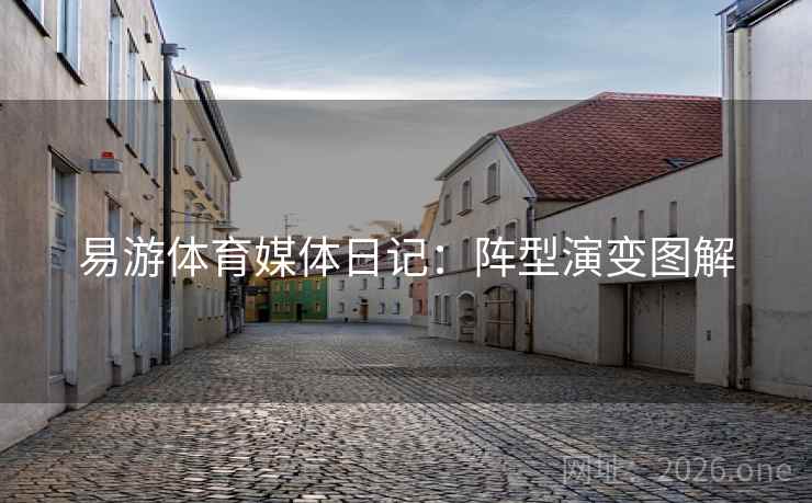 易游体育媒体日记：阵型演变图解