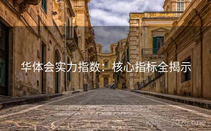 华体会实力指数：核心指标全揭示