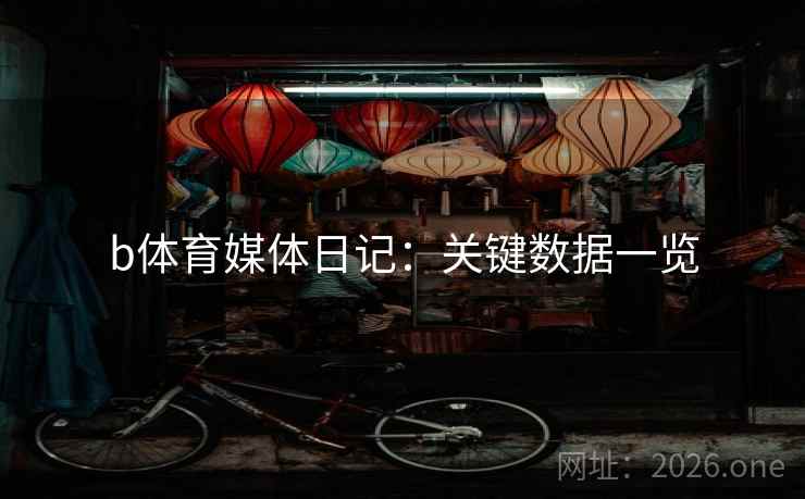 b体育媒体日记：关键数据一览